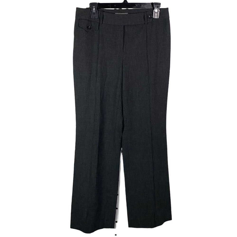 Ann Taylor Dress Pants Grey Tailored Stretch Career Wear Sz 4‎